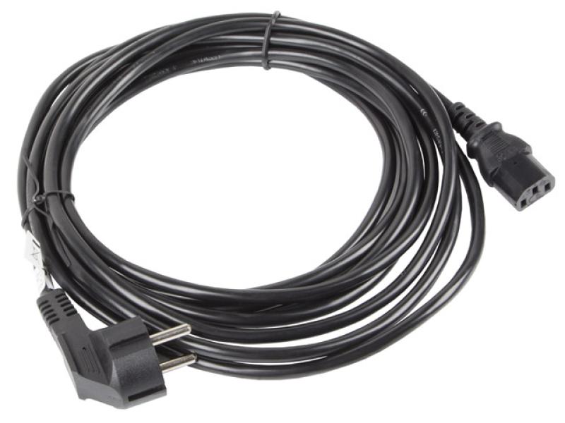 Kabllo rryme Lanberg CEE 7/7 në IEC 320 C13, 10m, e zezë