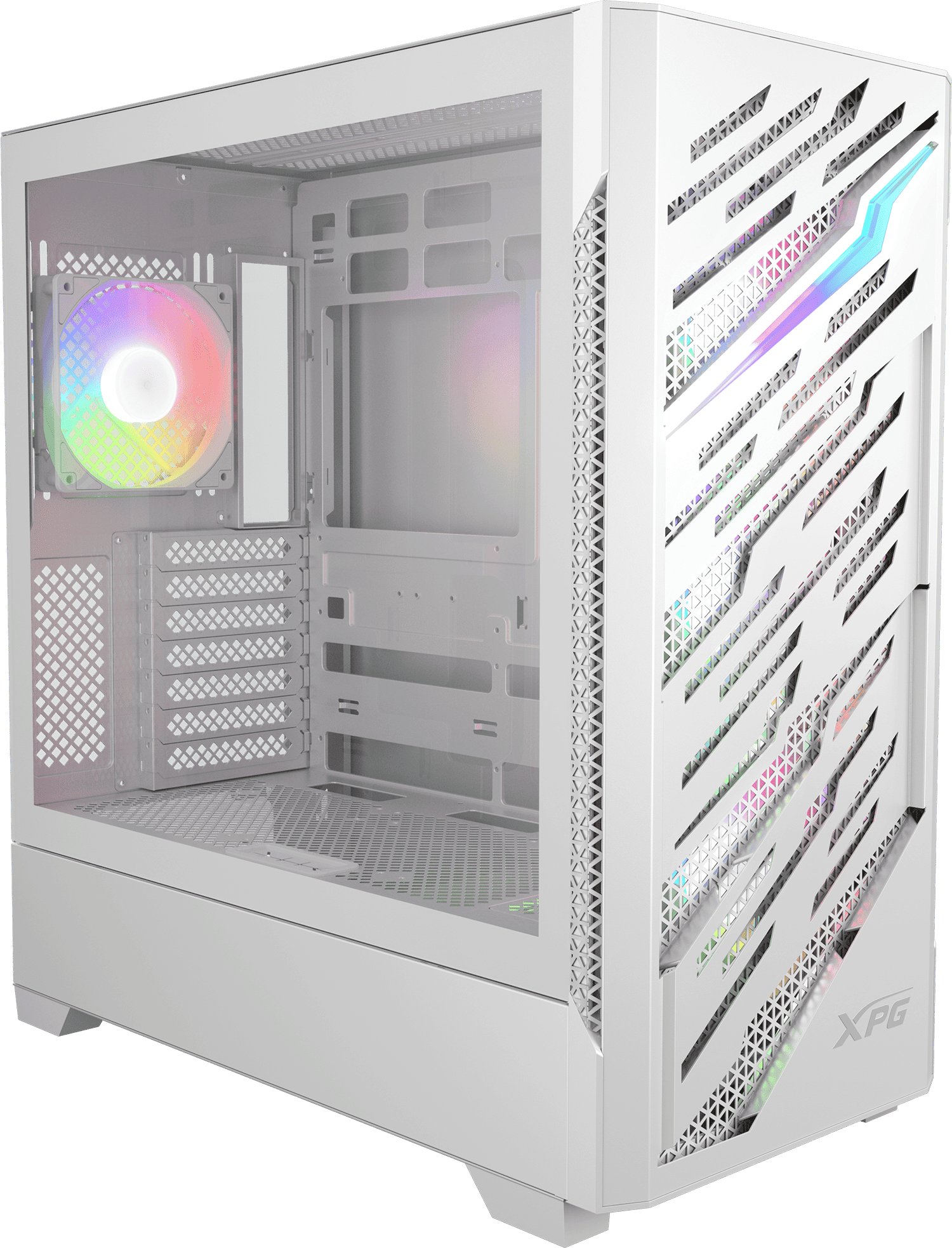 Kutia kompjuterike XPG Starker Air BTF, MIDI Tower ATX, ARGB, e bardhë