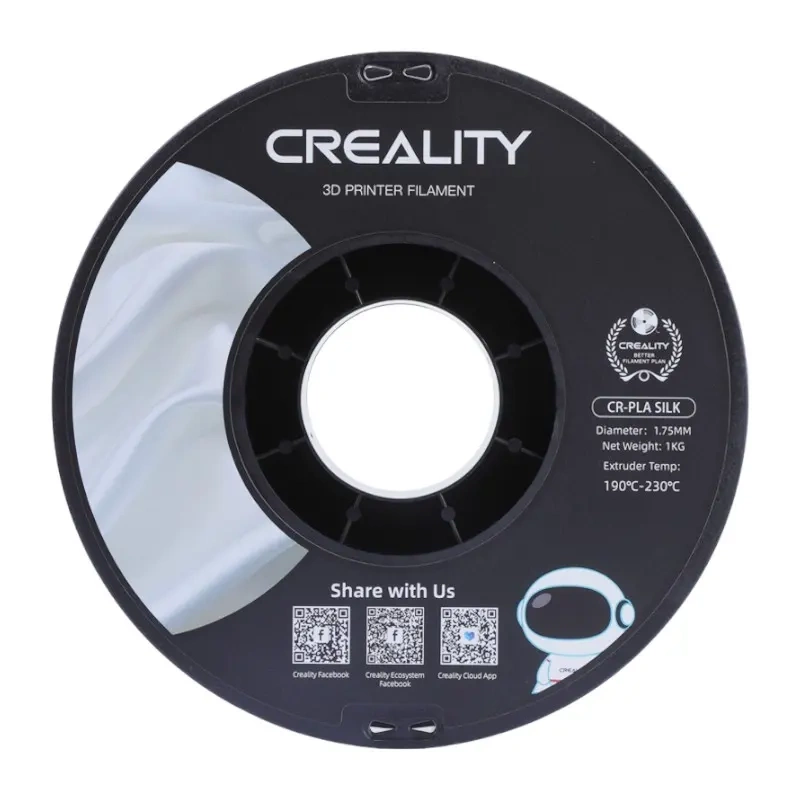 Filament 3D Creality CR PLA Silk, 1.75mm, 1kg, rainbow