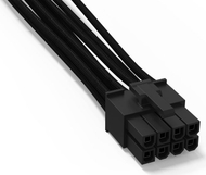 Kabllo be quiet! ATX/EPS 8-pin - ATX/EPS 8-pin, 0.7m, e zezë