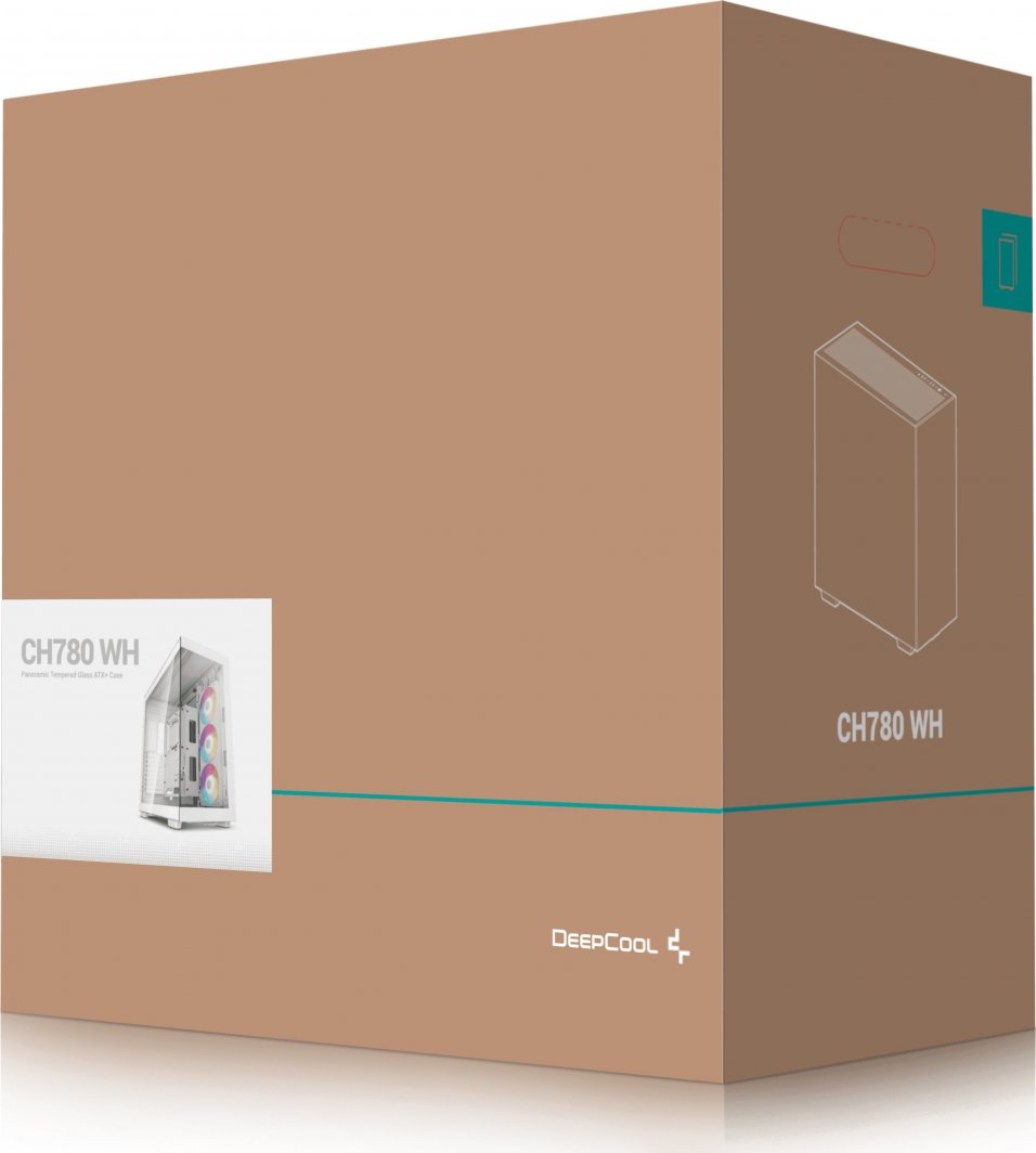 Kasë Deepcool CH780 WH, Full Tower