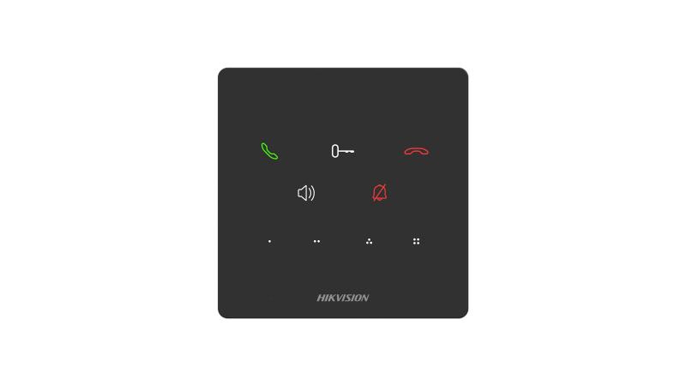 Stacion i brendshëm IP Hikvision DS-KH6000-E1, seri KH6, i bardhë