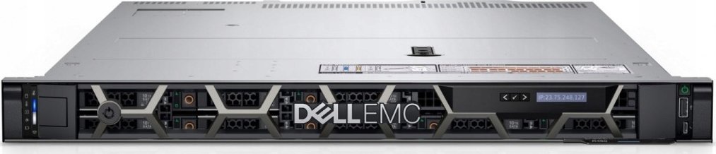 Server Dell PowerEdge R450, Si 4309Y, 16GB, 480GB, H355, IDEn 1100W 3Y
