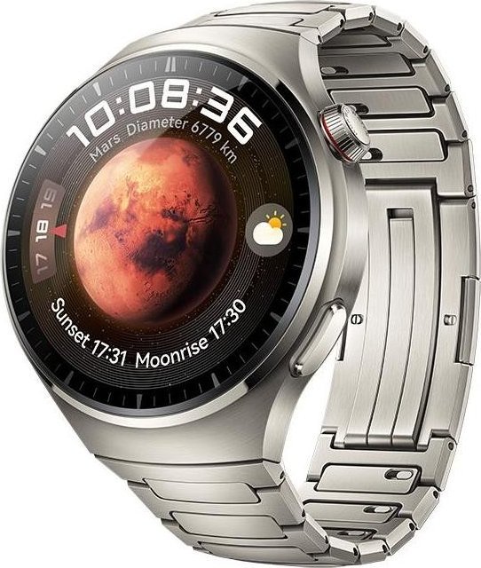 Ora smartwatch Huawei Watch 4 Pro, 48mm, AMOLED 1.5", titanium, gri