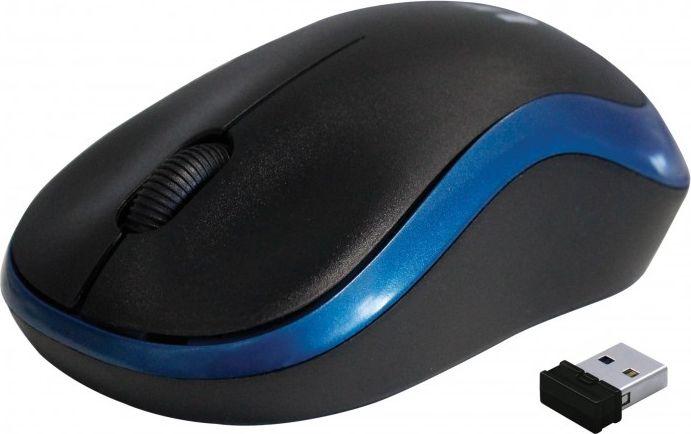 Maus Rebeltec METEOR, wireless, USB, i zi dhe i kaltërt