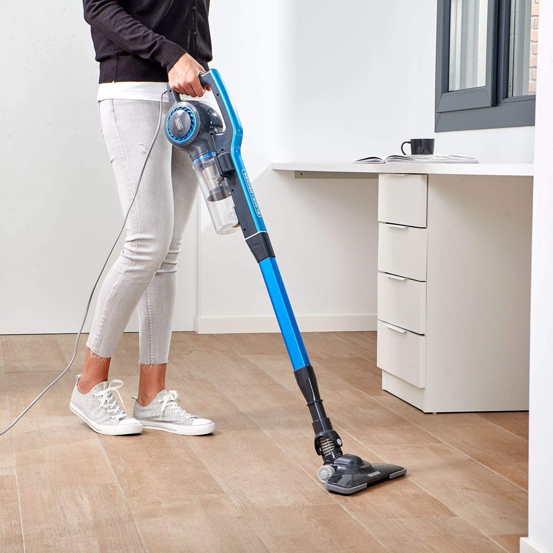 Fshesë elektrike vertikale Black&Decker BXVMS600E, 600W, pa qese, gri
