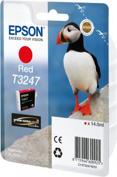 Ngjyrë për printer Epson T3247 SC-P400, e kuqe