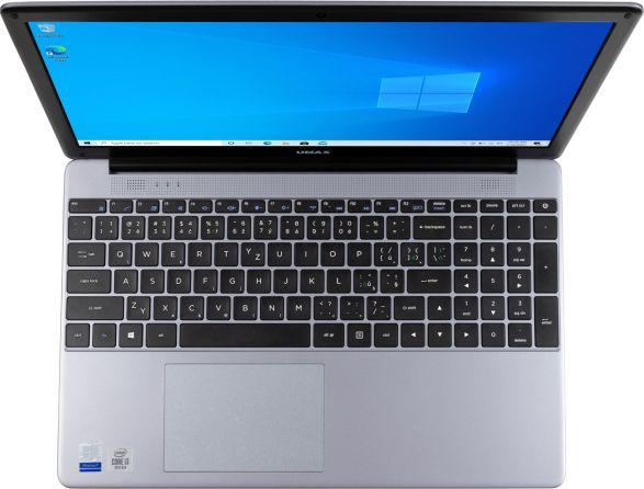 Laptop Umax VisionBook 15WU-i3, Intel Core i3-10110U, 15.6", 4 GB RAM, SSD 128 GB, Windows 10 S, i hirtë