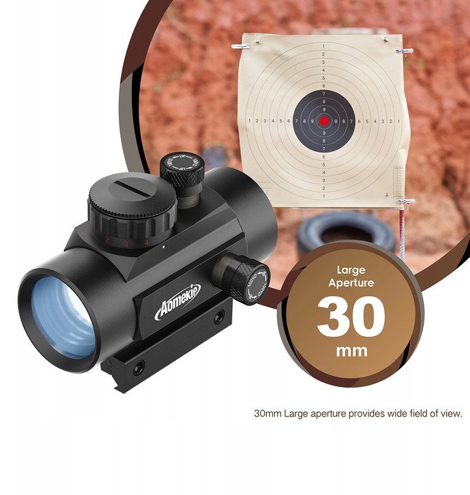 Lunetë celësimi Industry Brand 3-9x40, objektiv 40 mm, tub 1", e zezë