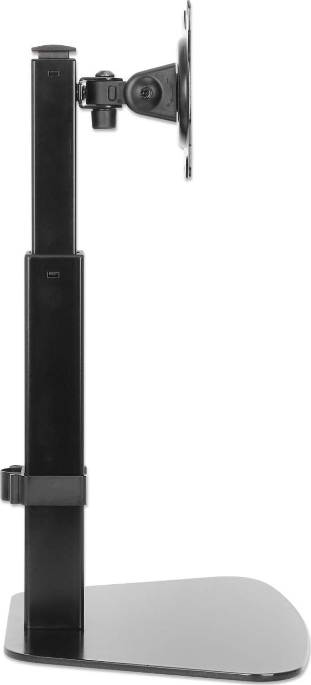 Mbajtëse tavoline Manhattan Gas Spring, për monitor 15" 32", VESA 75x75 100x100, e zezë