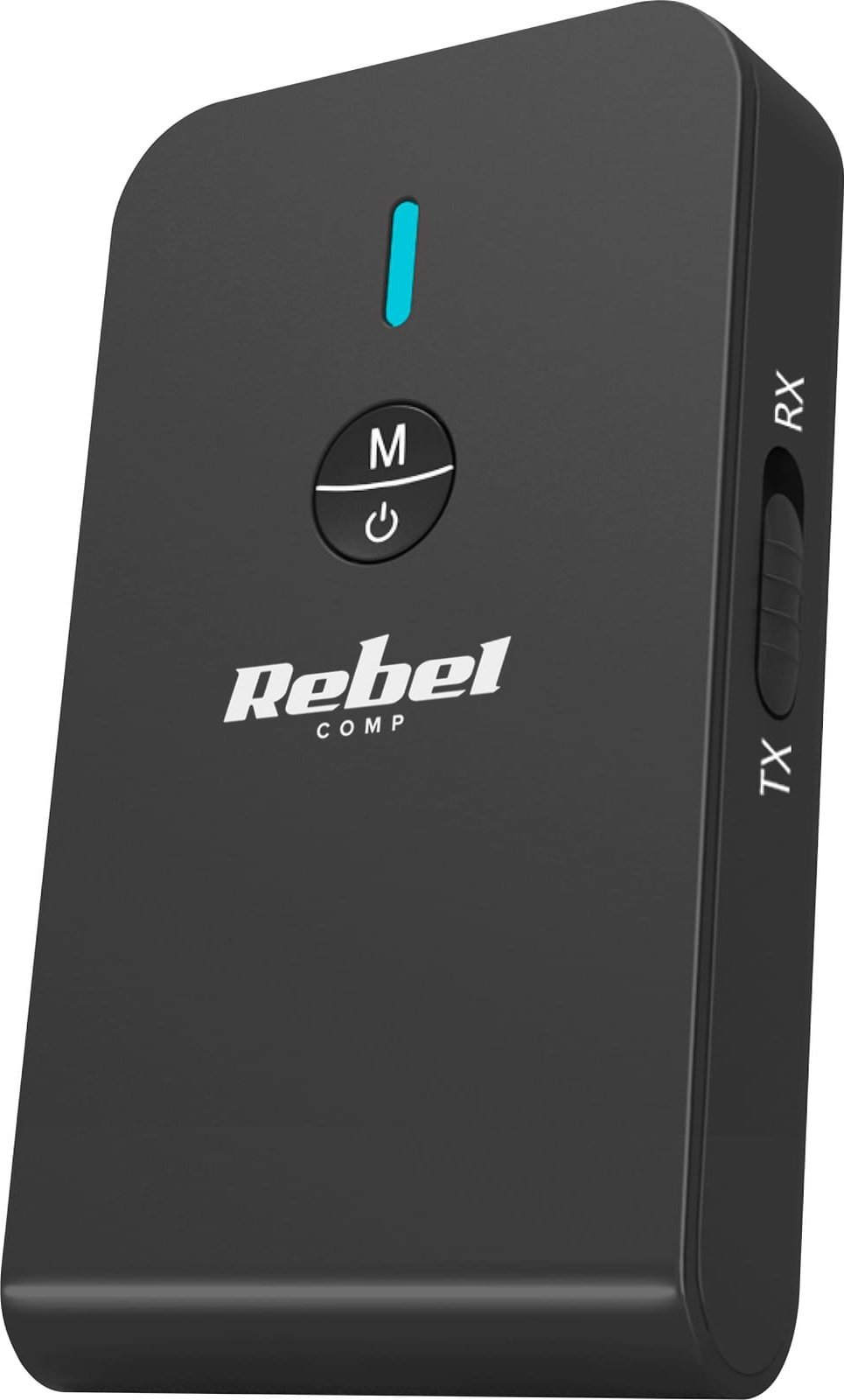 Bluetooth аудио приемник Rebel B10, Bluetooth 5.0, 10m, црна