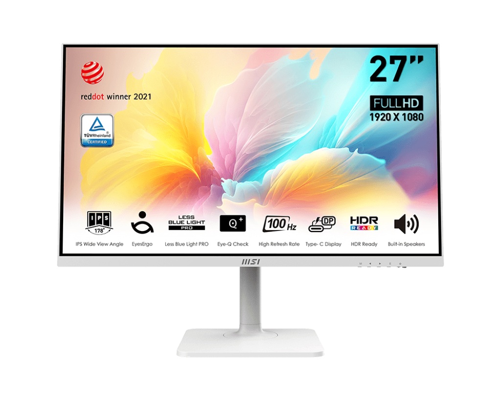 Монитор MSI Modern MD2712PW, 27", Full HD, 1920x1080, бел