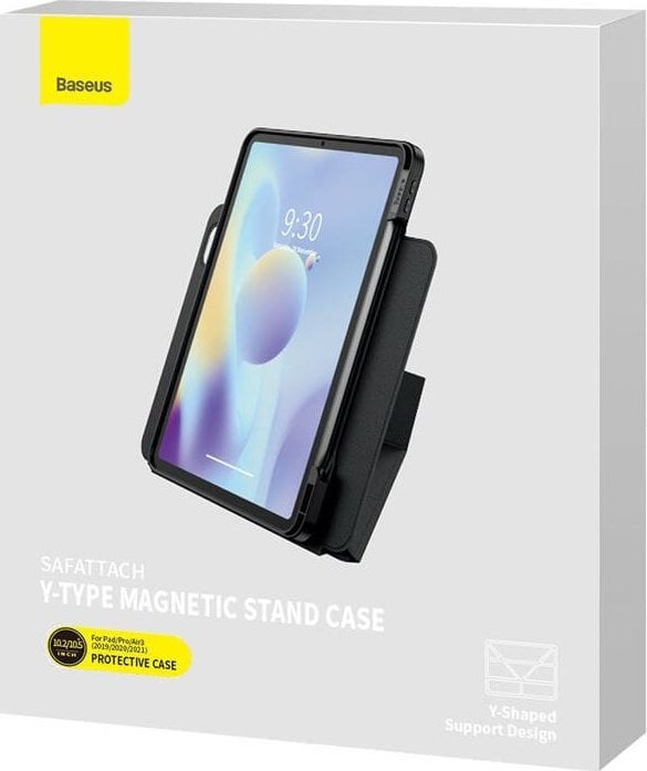 Këllëf për iPad Baseus Safattach Y-type, magnetik me qëndrim, transparent