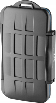 Kuti për kartela memorie JJC MC, 3 CF 2 SD 2 microSD, 2 SIM 2 micro SIM 3 nano SIM, gri
