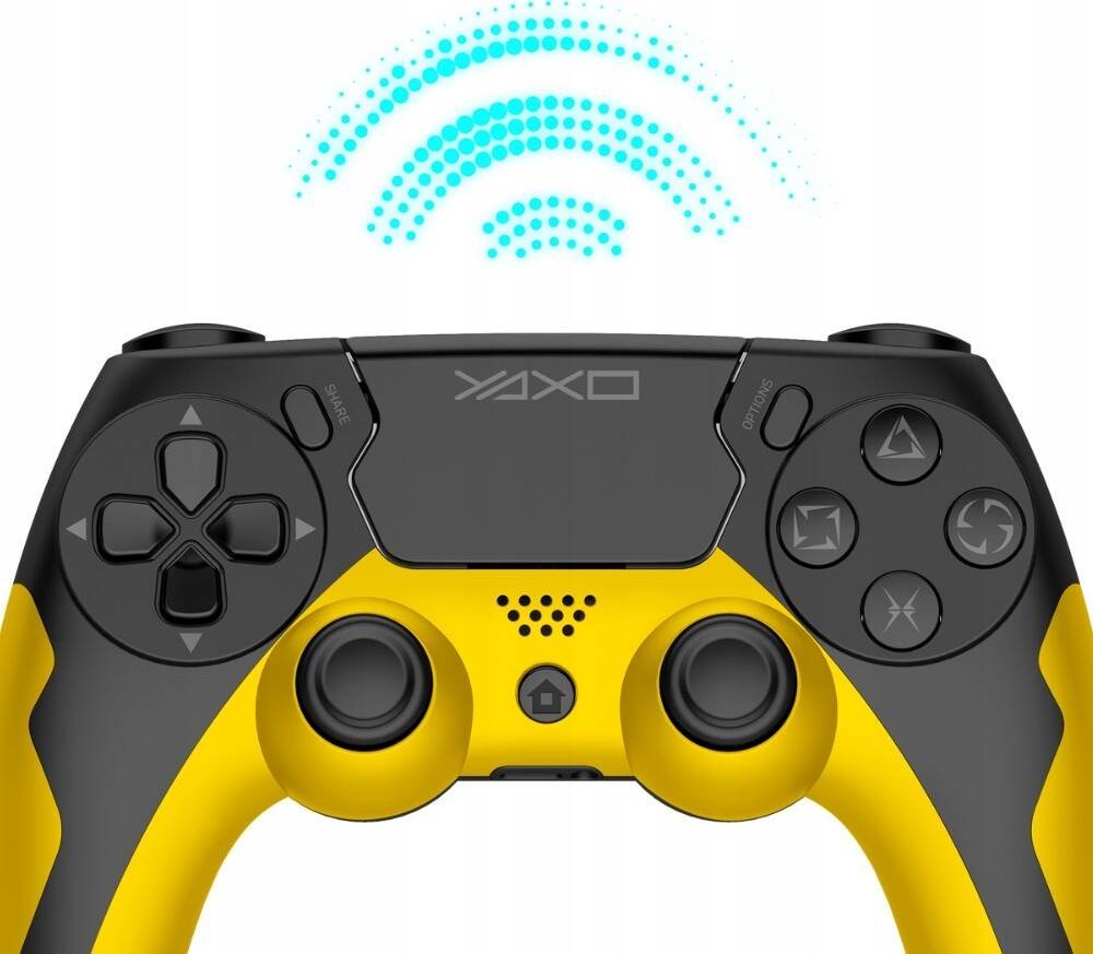 Gamepad Pad Yaxo Hornet Fury, wireless, për PC PS3 PS4, i bardhë