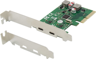 Kарта PCIe Conceptronic EMRICK, 2 порти USB 3.2 Gen 2 Type C, 10 Gbps