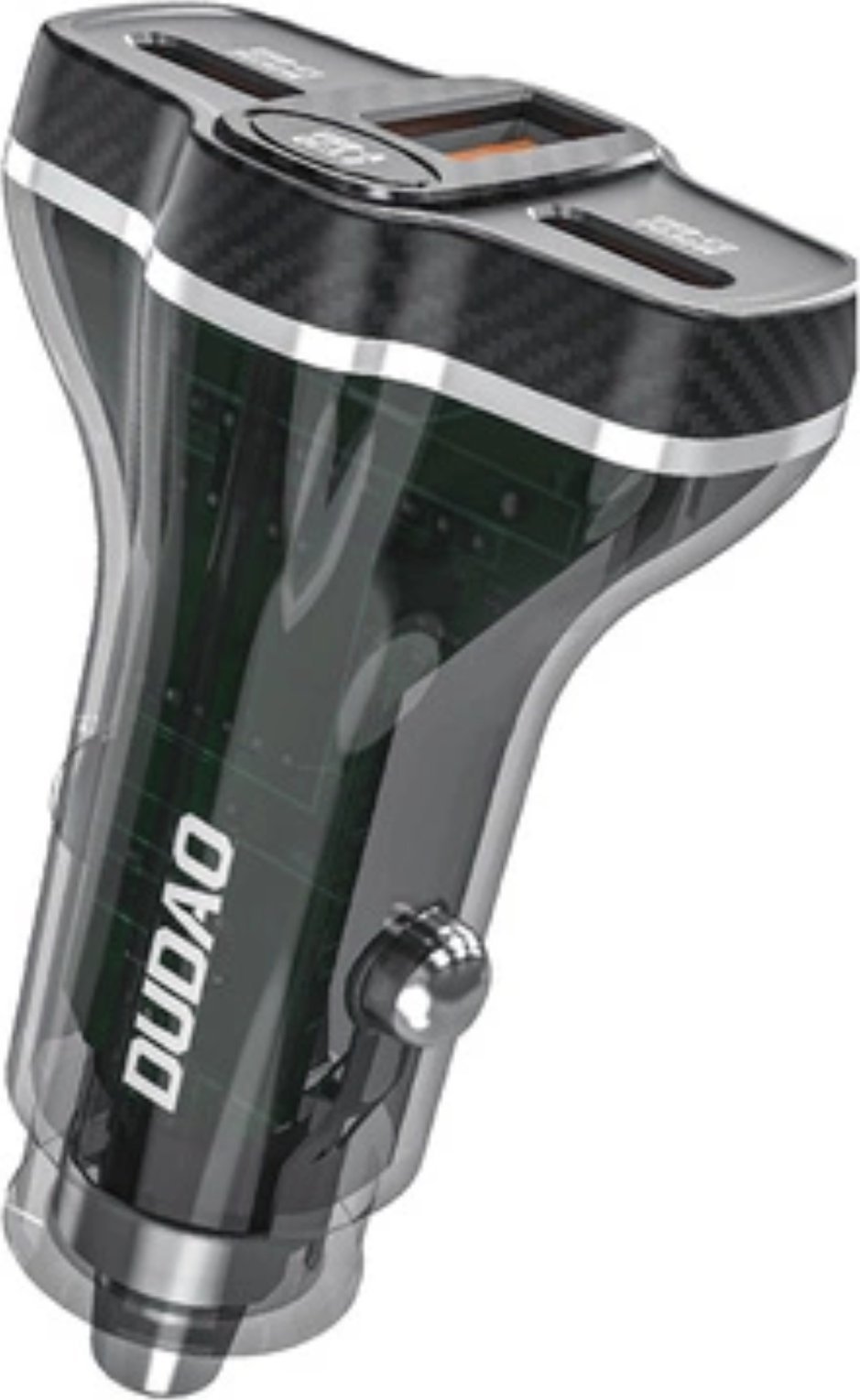 Karikues veture Dudao R78, 78W, USB C PD dhe 2x USB A QC, i zi