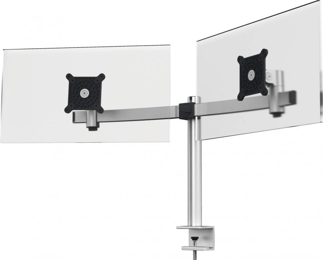 Mbajtëse tavoline Durable Desk Mount Pro, për 2 monitorë 21"-27", metalike, e zezë