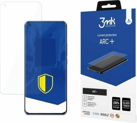 Xham mbrojtës 3MK Arc+ për Xiaomi Mi 11 5G