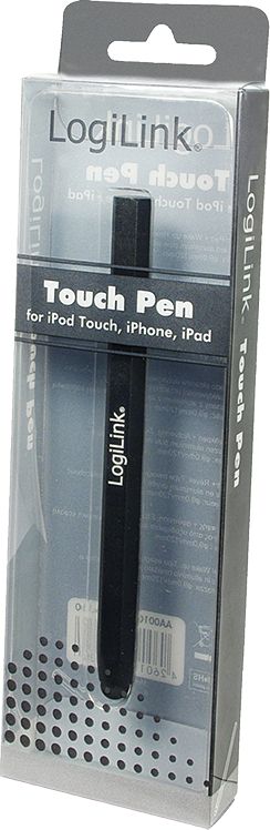 Stylus LogiLink AA0010, trup alumini, majë gome, i zi