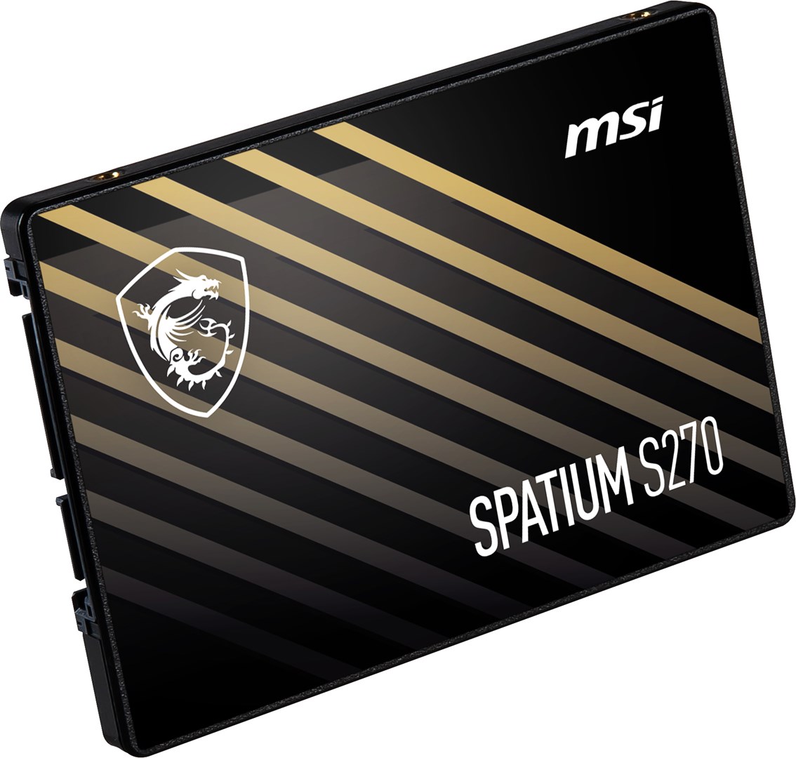 SSD i brendshëm MSI SPATIUM S270, 480GB, SATA 2.5", e zezë