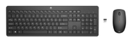 Set tastierë dhe maus HP 230 Wireless, 2.4GHz, i zi