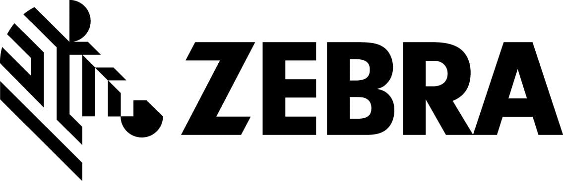 Logo Zebra, markë tregtare, i zi