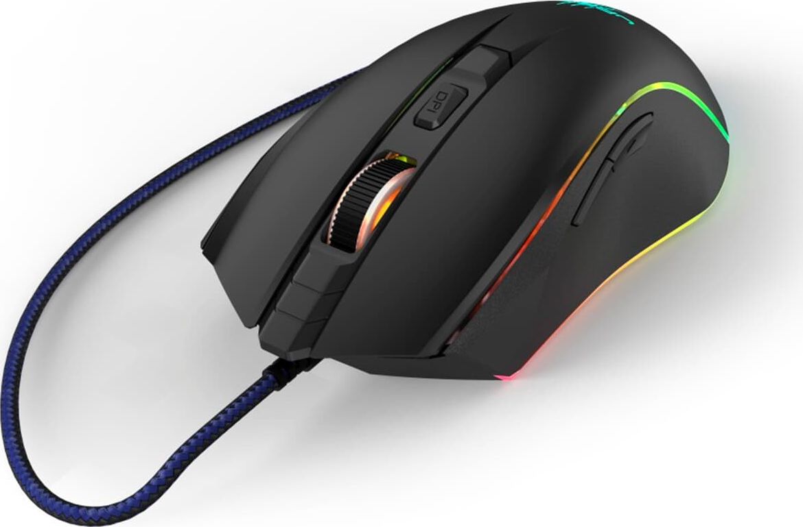 Maus gaming Hama uRage Reaper 210, optik 4800 DPI, me kabllo USB, i zi