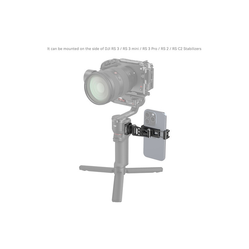 Mbajtës SmallRig për telefoni për DJI RS Gimbals