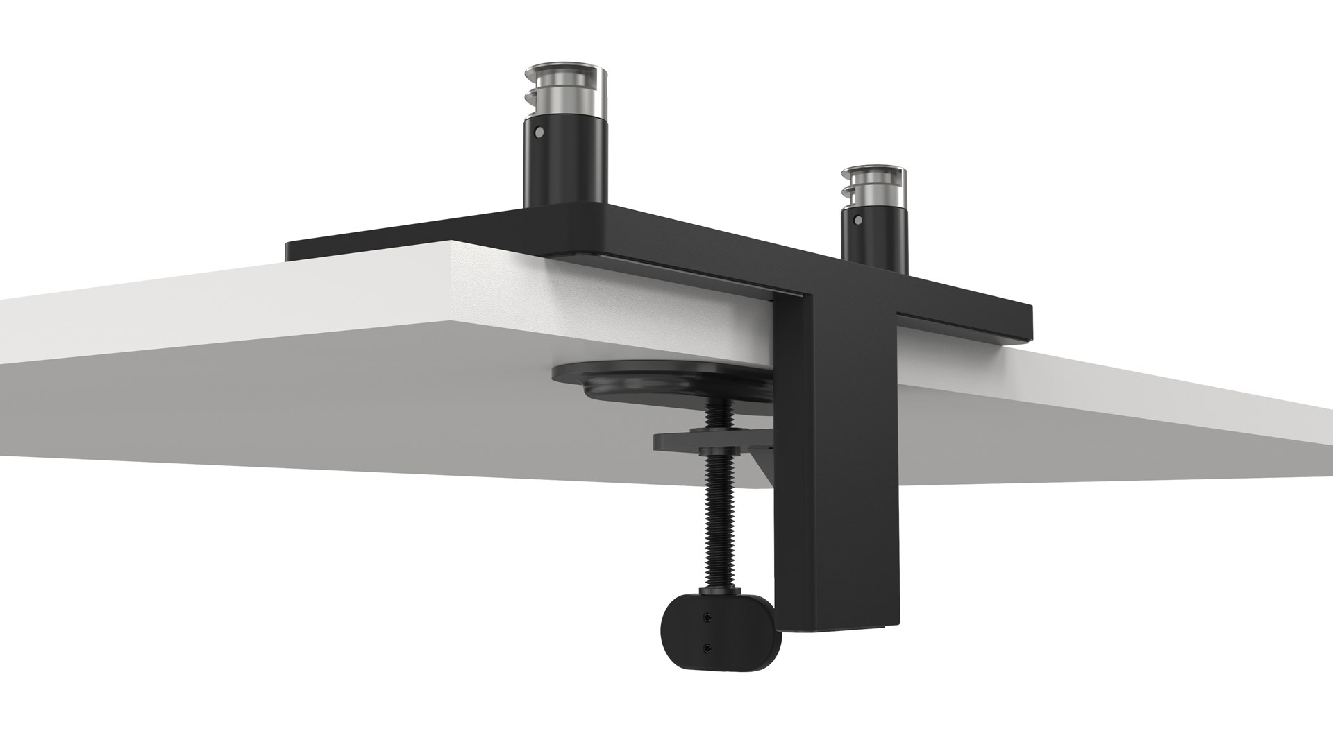 Standi për dy monitorë Dell 482-BBDL, 19"–38", VESA 100x100, deri 10 kg, i zi