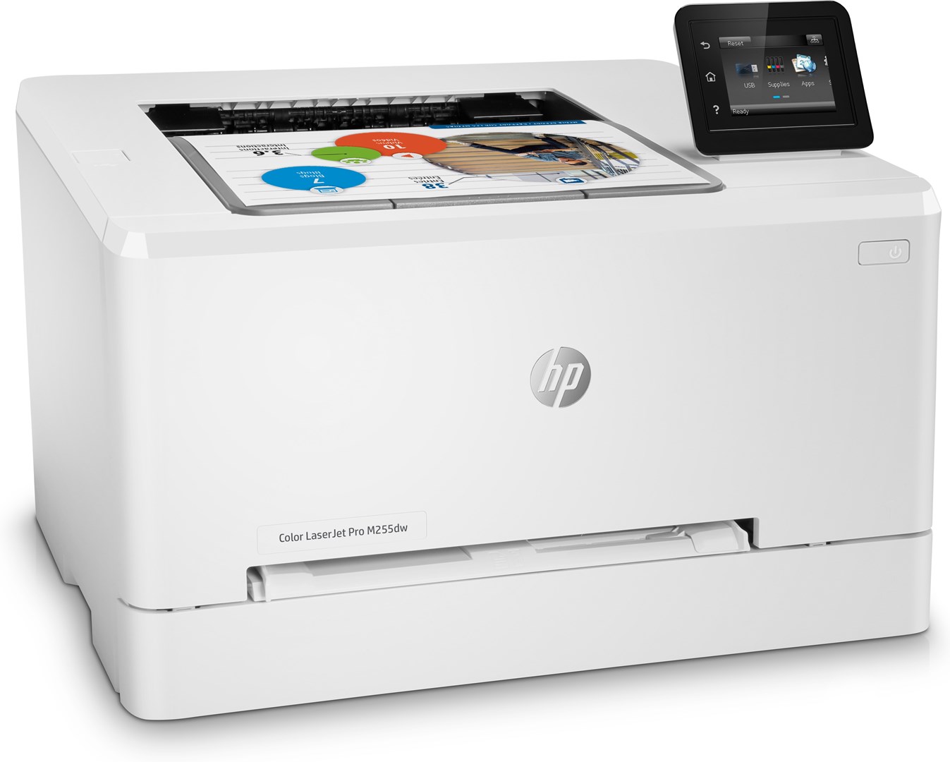 Printer me ngjyra HP Color LaserJet Pro M255dw, A4, Wi-Fi, i bardhë 