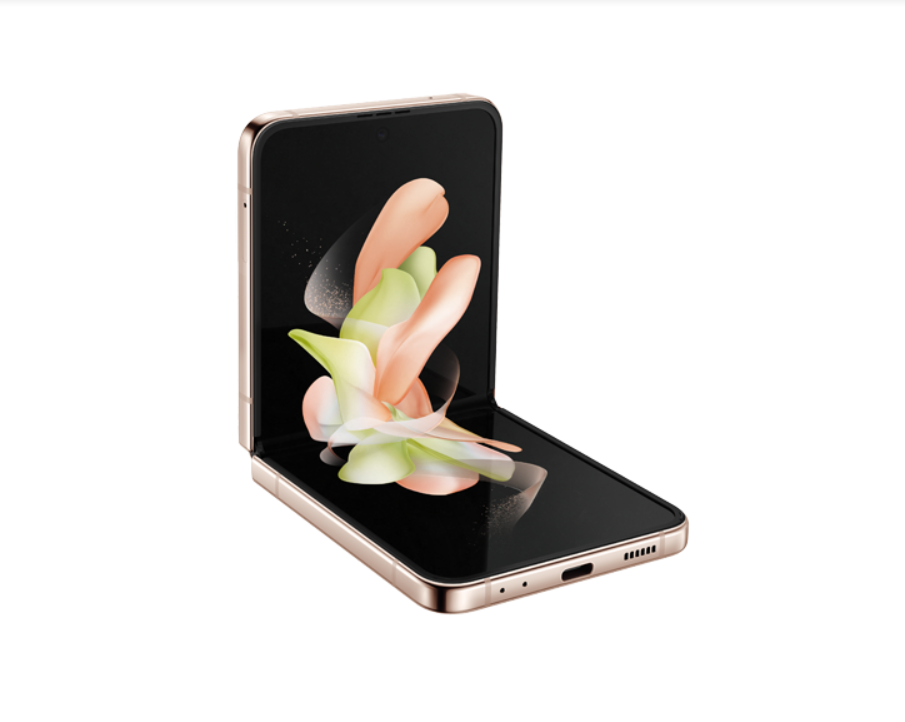 Celular Samsung Galaxy Z Flip4, 8GB RAM, 256GB, rozë e artë