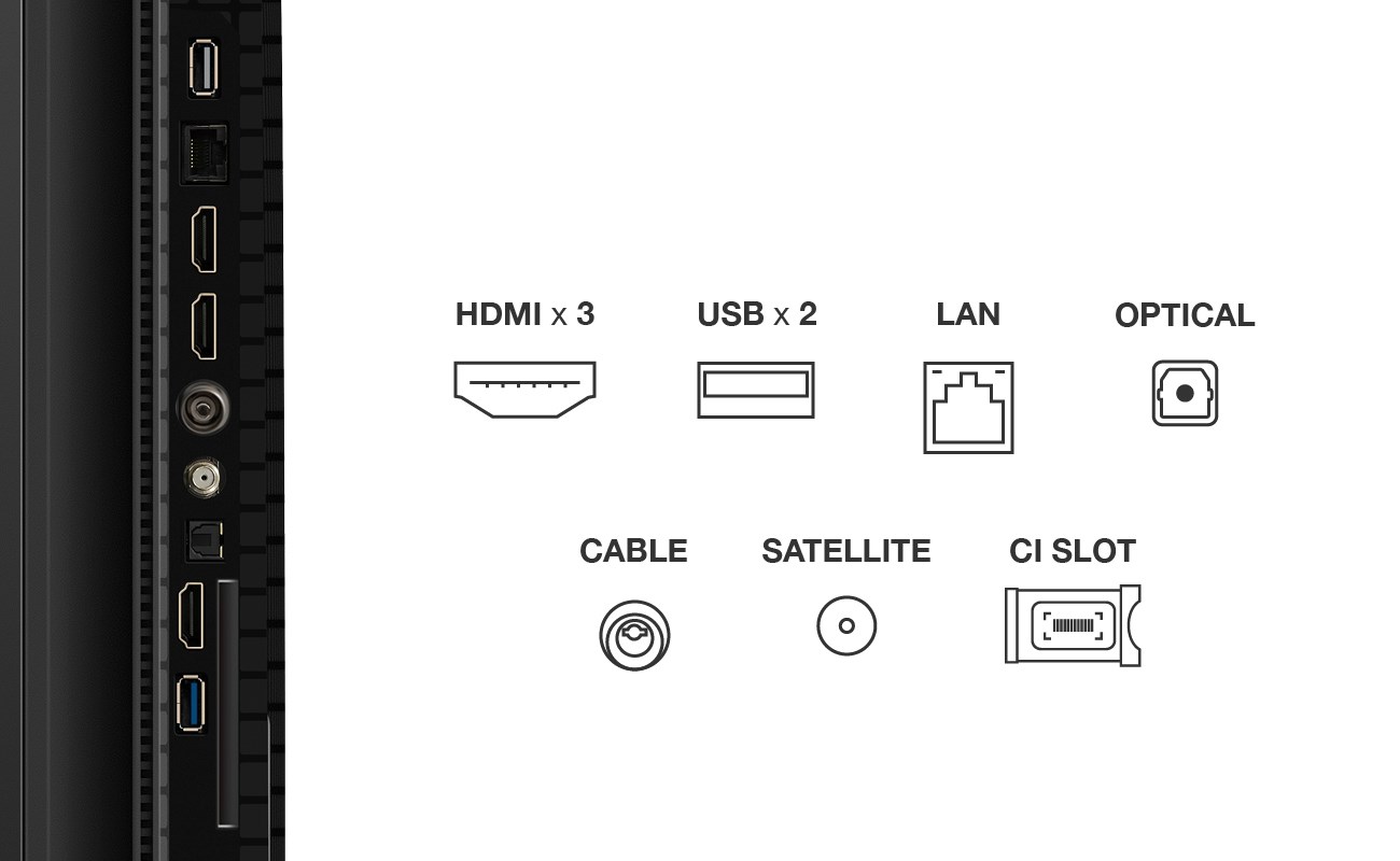 Televizor TCL 65P7K QLED, 65", Google TV, 4K, i zi