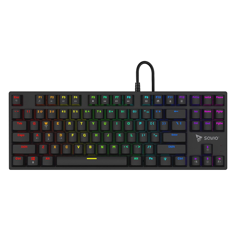 Tastierë mekanike Tempest X2, Outemu Brown, RGB, e zezë