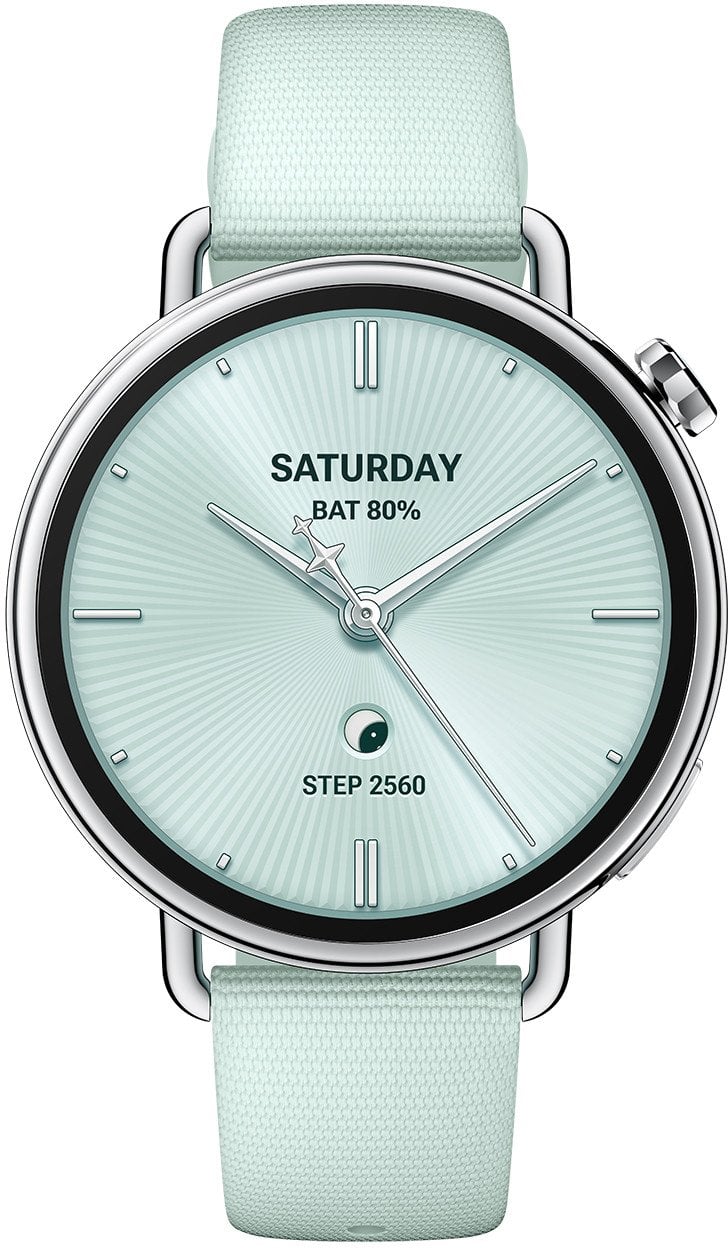 Ora inteligjente Xiaomi Watch S4, 41mm, GPS, Mint Green