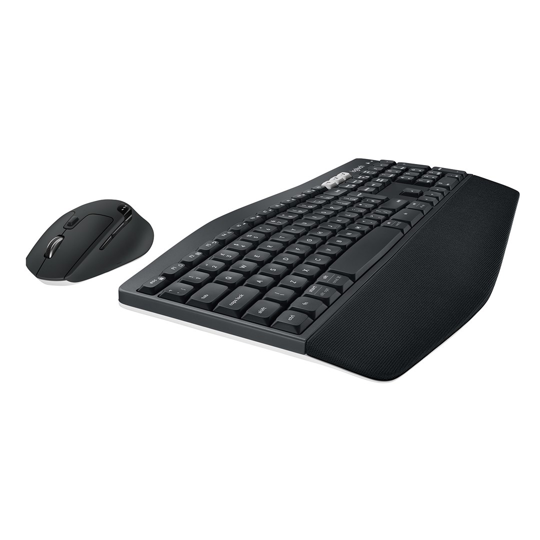 Set tastierë dhe maus Logitech MK850, QWERTZ Gjerman, Bluetooth, 2.4GHz, e zezë