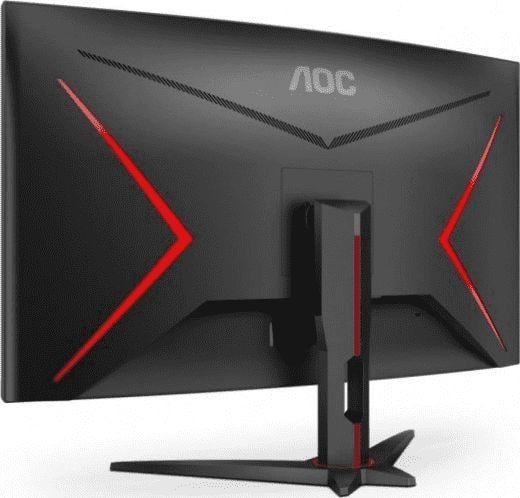 Monitor AOC C32G2ZE/BK, LED, 31.5", kuq/zi