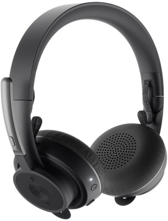 Kufje Logitech MS Zone Wireless, të zeza