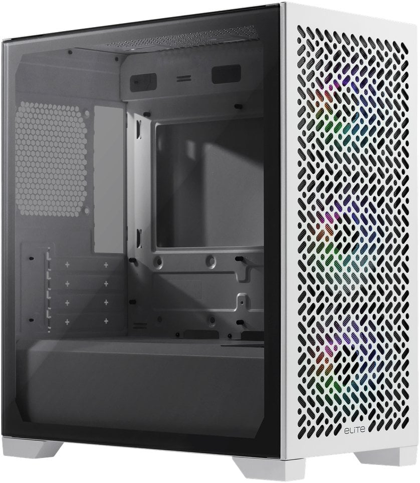 Kuti kompjuteri Cooler Master Elite 302 Mini Tower, ARGB, USB Type C, e bardhë