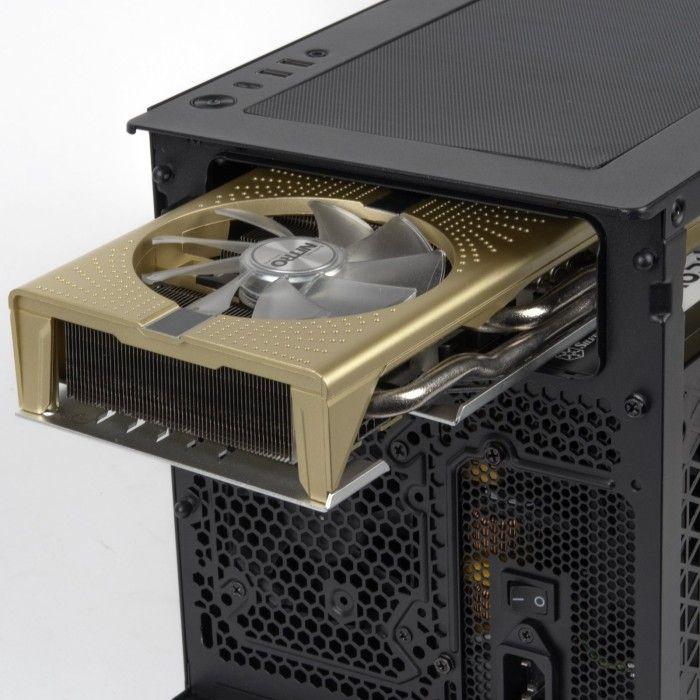 Kasë SilverStone Sugo 16, e zezë, Small Form Factor