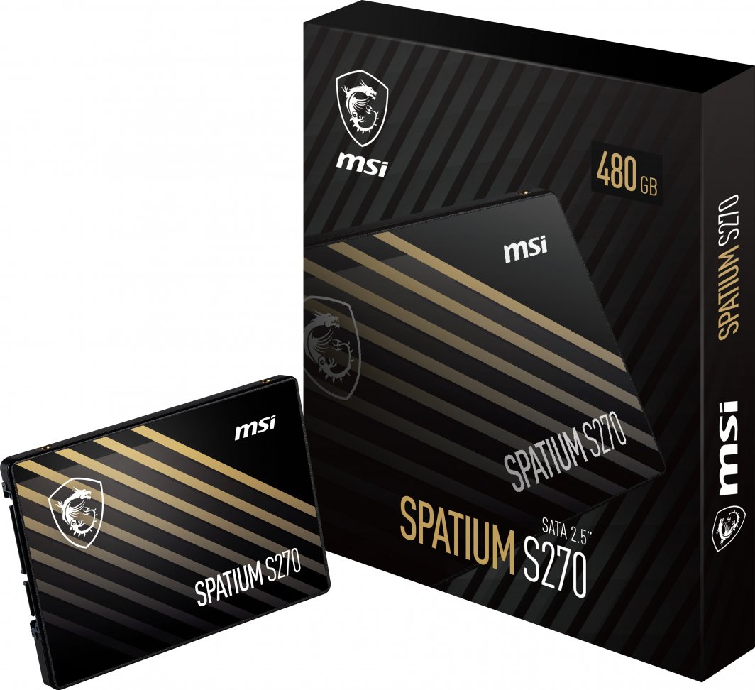 Disk SSD MSI Spatium S270 . 480GB, 2.5" SATA III