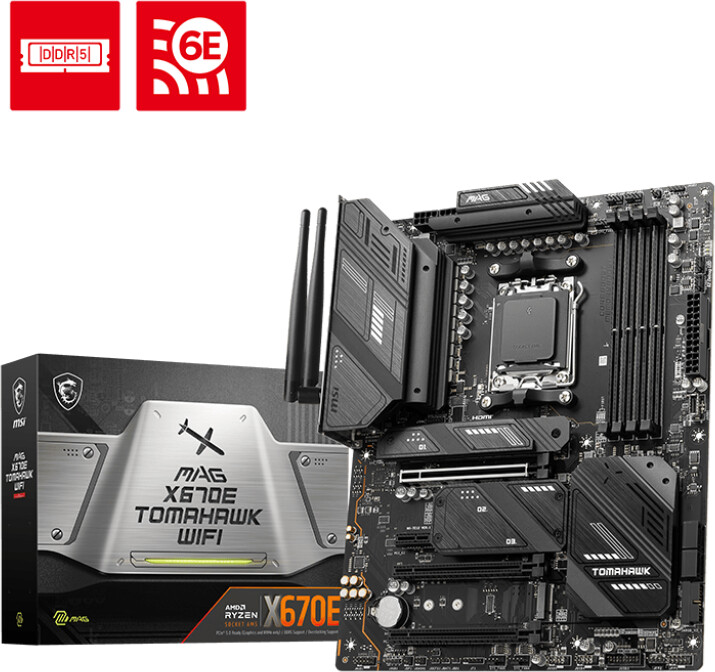 Pllakë amë MSI AG X670E TOMAHAWK WIFI - AMD X670