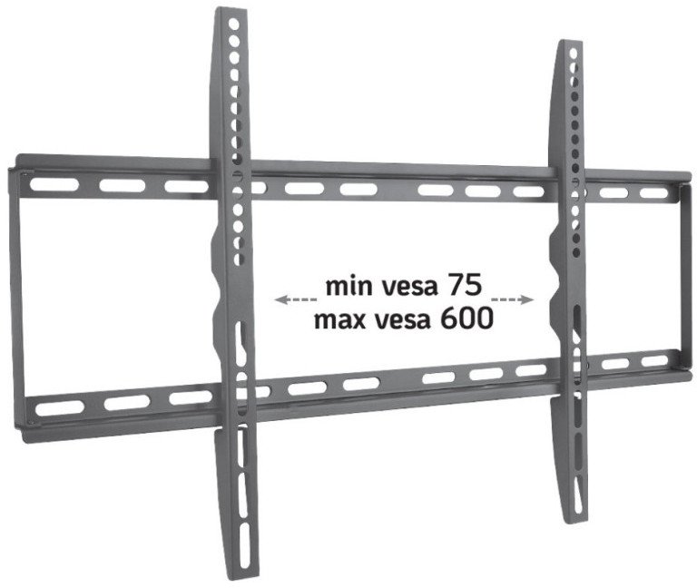 Mbajtëse TV Techly ICA-PLB-162L, deri 65", e zezë