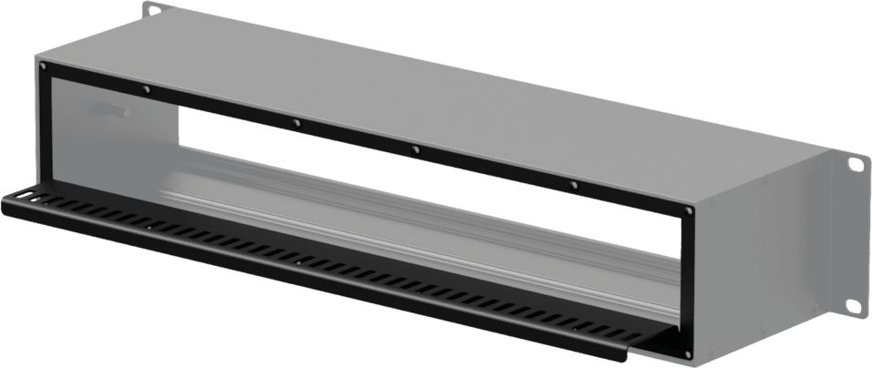 Modul organizues kabllosh Caymon CASY021/B, për shasi 12-space, çelik, i zi