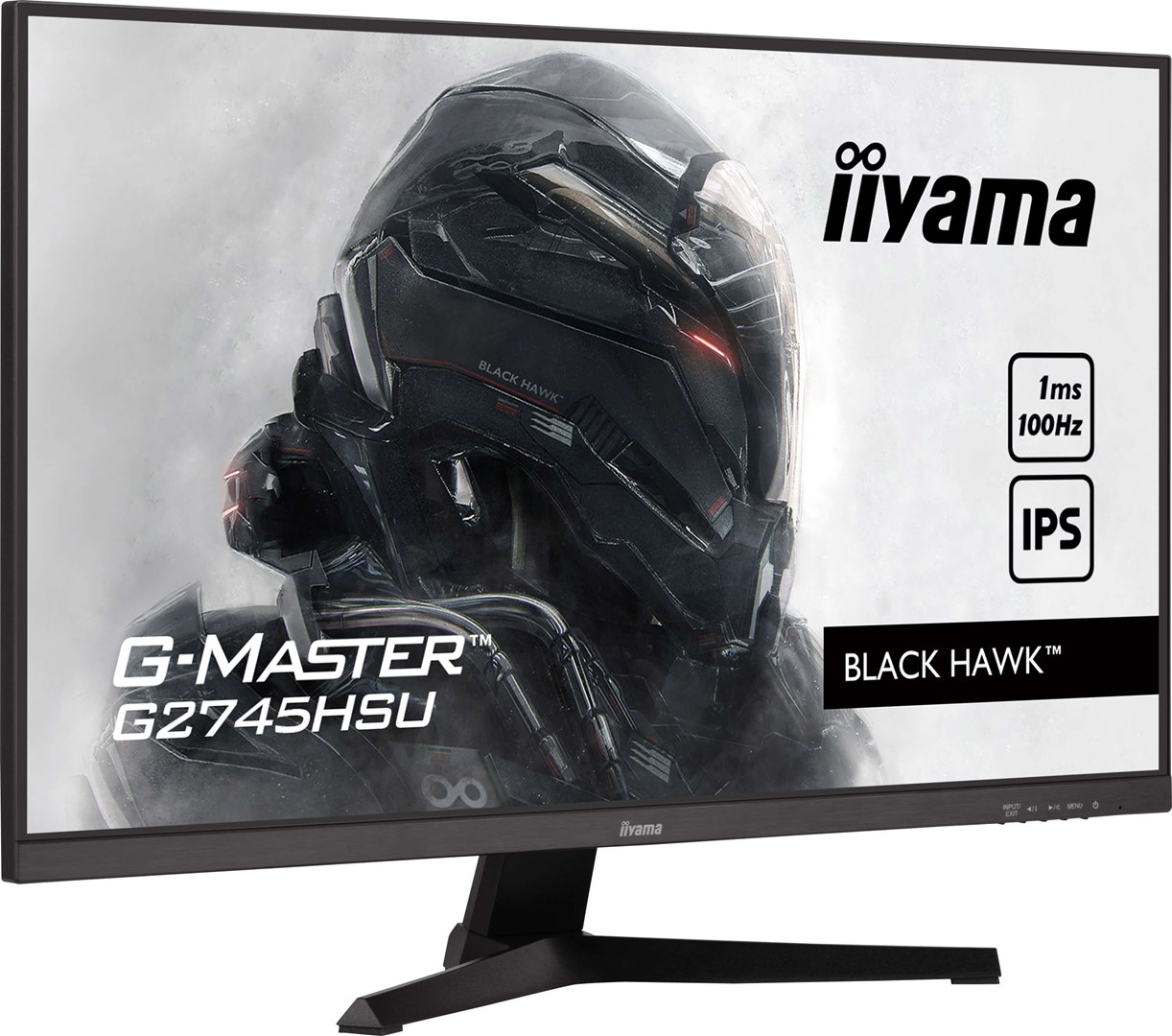 Monitor gaming Iiyama G-MASTER G2745HSU-B2, 27", Full HD, 100Hz, i zi