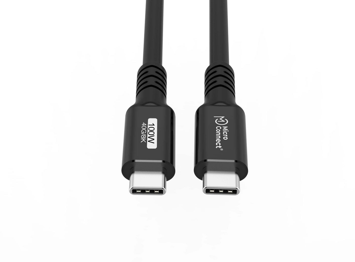 Kabllo USB Microconnect USB4CC3, USB4 Gen 3x2, 3 m, USB C, e zezë