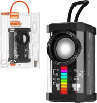 Altoparlant Bluetooth Somostel H607, stereo pairing, transparent