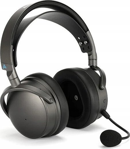 Kufje gaming pa tela Audeze Maxwell për PlayStation, wireless, me mikrofon, të zeza