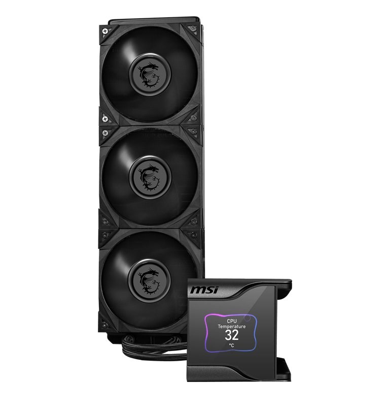 Ftohës me ujë MSI MEG CoreLiquid S360, 360mm, i zi