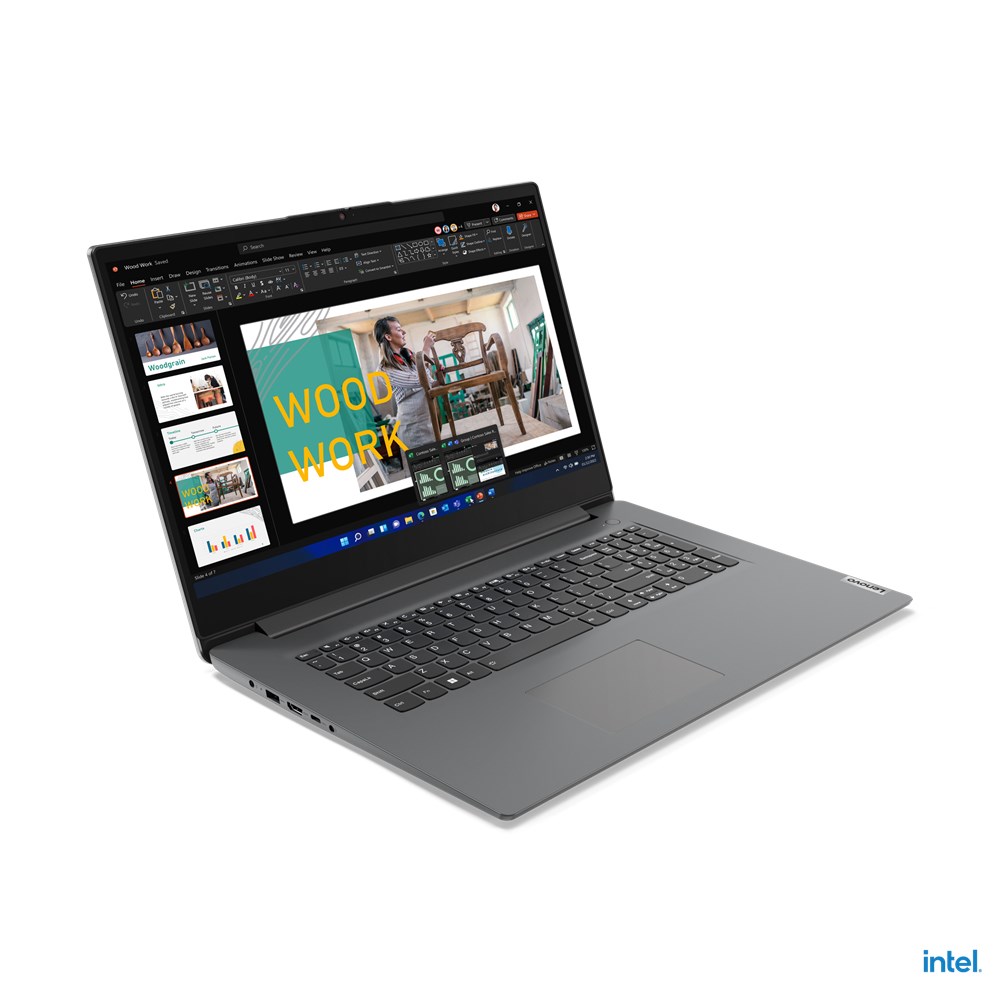 Laptop Lenovo V V17, 17.3", Intel i7-1255U, 16 GB RAM, 512 GB SSD, i hirtë